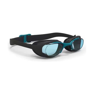 Goggles Nataci&oacute;n Cristales Claro Negro Azul Unitalla Negro/azul