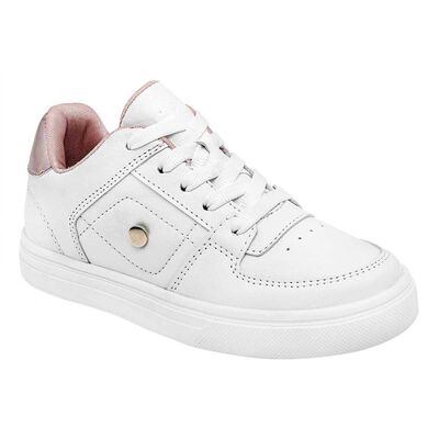 TENIS de Clibre Para Ni&ntilde;a Blanco 474 T5