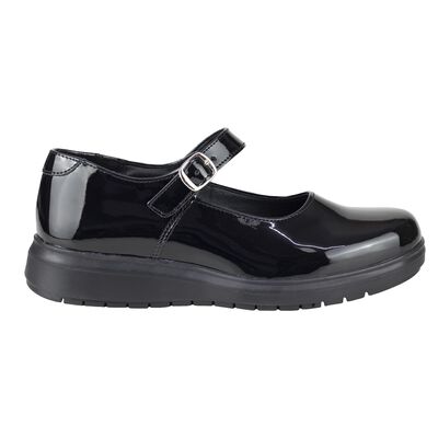 Zapato De Charol Escolar Para Ni&ntilde;a Green Love Cl&aacute;sico 94081 Negro Semivestir.