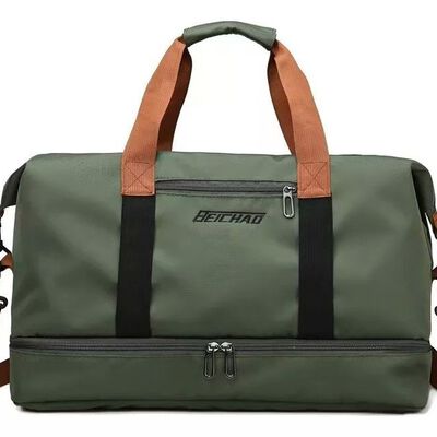 Maleta Deportiva Bolsa Gym Viaje Mochila Fitness Bag color ARMY GREEN.