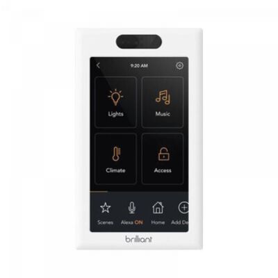 Brilliant BHA120USWH1C Control de Iluminaci&oacute;n Touch con Pantalla Wi-Fi Blanco