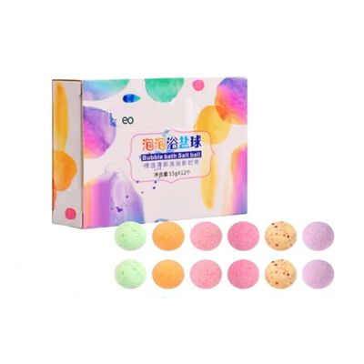 12 Pzas De Bombas Efervescentes Pedicura Y Manicura Spa