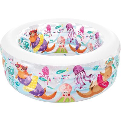Alberca Acuario Inflable Redonda Para Ni&ntilde;os Intex 58480