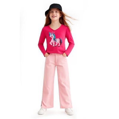 Blusa infantil de unicornio /Kids 992240 (Fiusha)