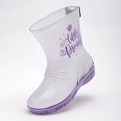 ZAPATO LLUVIA Bubble Gummers Ni&Ntilde;A TIFANNYI COLOR BLANCO CRISTAL