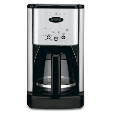 Cafetera Programable 12 Tazas Autom&aacute;tica Cuisinart Dcc-1200 Plateado