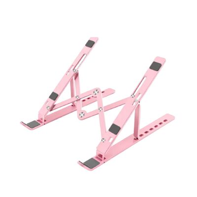 Soporte Laptop Port&aacute;til Morado, Base Ajustable de Calidad para Laptop Rosa