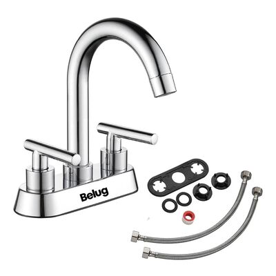 Grifer&iacute;a de ba&ntilde;o Belug Ba&ntilde;o Color Gris Acabado Cromado