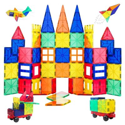 Bloques De Construcci&oacute;n Magn&eacute;ticos Azulejos Im&aacute;n 3d 120ps Multicolor
