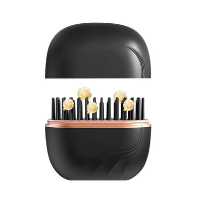 Peine Alisador Inal&aacute;mbrico Port&aacute;til 160 A 230 &deg;c Negro