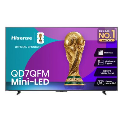 Pantalla Hisense 75QD7QFM 75 pulgadas UHD 4K QLED Smart FIRE TV ALBY