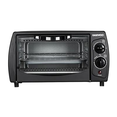 Horno Tostador El&eacute;ctrico Daewoo 9 Litros Negro DOT-1645