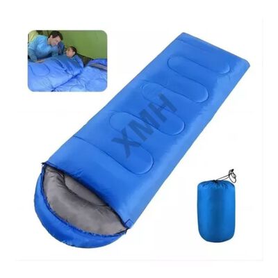 Saco De Dormir Port&aacute;til Para Campamento Interior Y Exterior Azul