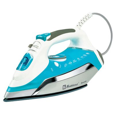 Plancha de Vapor Koblenz PKK 750 SA Secure Keramik Pro 1600W Aqua/Plata ENDY2*