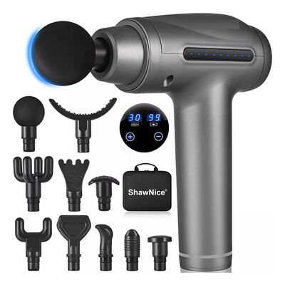 "Pistola masajeadora para muscular ShawNice H805 gris 110V Gris "