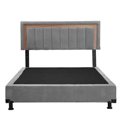 Cabecera Matrimonial Dicasa Ventur Gris Oscuro+Box