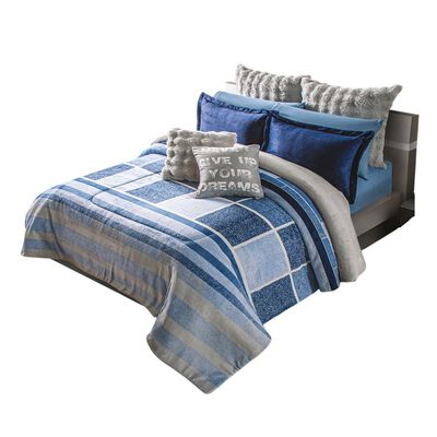 Cobertor Pachicalientito Boston Ks-Xl/Qs Poliester Concord
