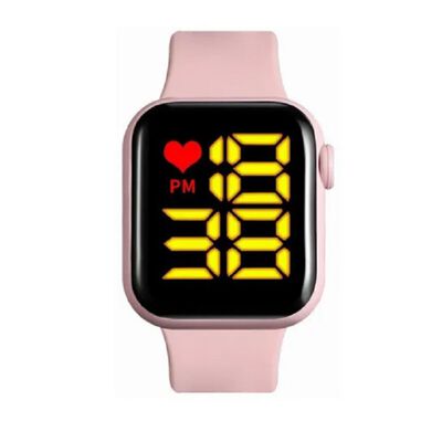 Reloj Led Digital Watch Touch Unisex Rosa