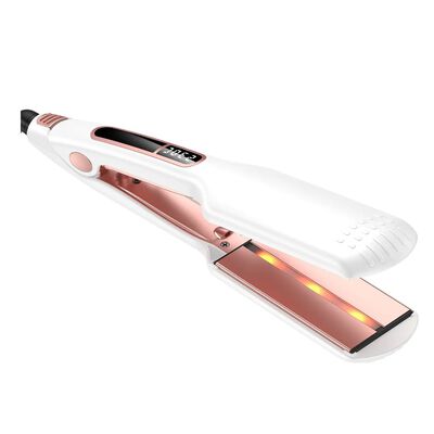 Plancha de Cabello Profesional 2 en 1, con Iones y Placas Flotantes de Cer&aacute;mica