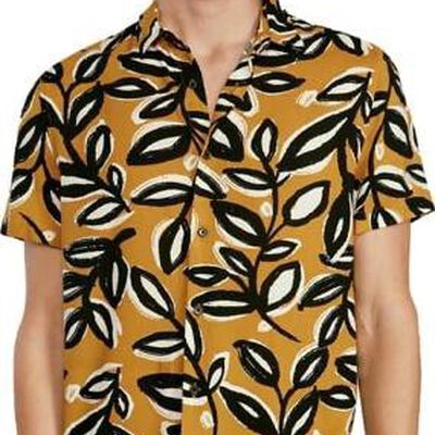 Camisa casual caballero amarillo Next & Co modelo V527