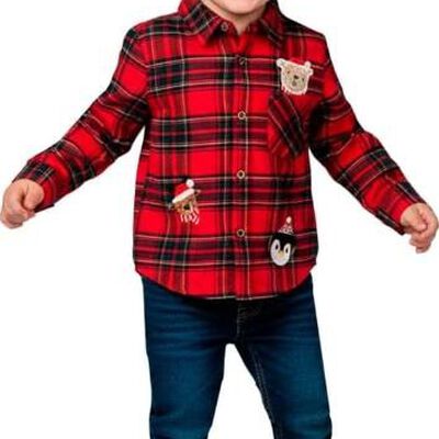 Camisa casual bebe rojo Next & Co modelo X587