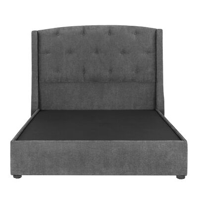 Cabecera Dicasa Zefyr Duke Dark Grey Gris Oscuro Individual + Base cama.