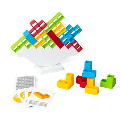 Juego de bloques promocional con cartas y figuras-Accra