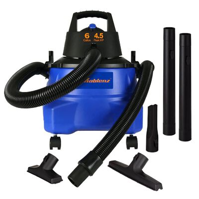 Aspiradora Koblenz WD-6 L212 Seco-Mojado 6 Galones Azul/Negro ENDY7.