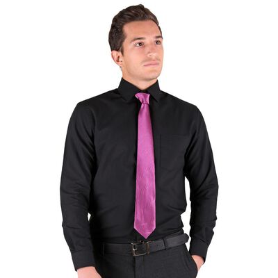 Camisa Hombre Vestir Regular Negro Aristos 56104001