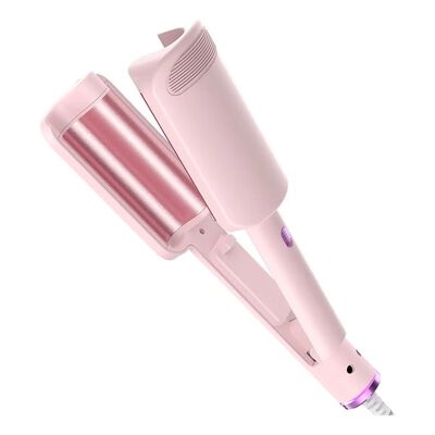 Rizador De Onda Pelo 32mm Barras De Cer&aacute;mica Rosa Claro