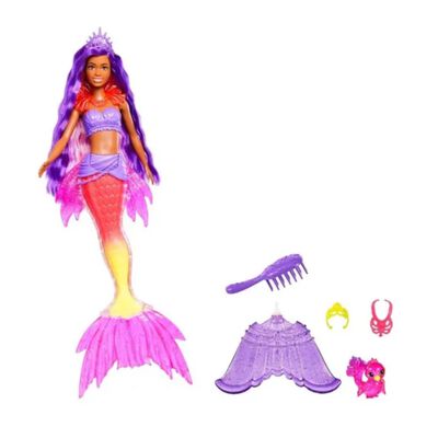 Barbie Sirena Brooklyn Con Aletas Intercambiables