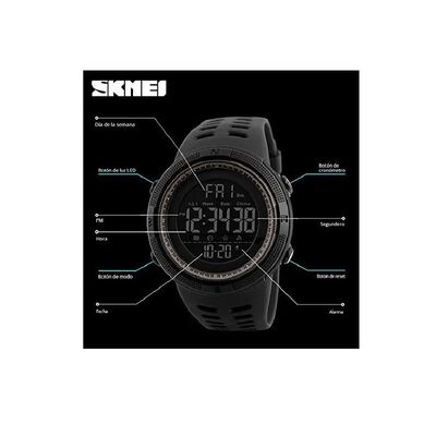 RELOJ SKMEI 1251 NEGRO SKMEI 1251 NEGRO