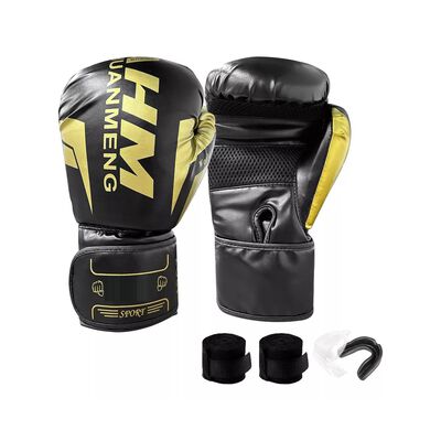 Guantes De Boxeo 14oz, Correa Velcro. Negro