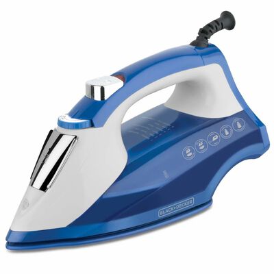 Plancha de Vapor Black & Decker IR1866 1200W Azul-Blanco SYP-Y