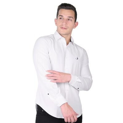 Camisa Hombre Casual Blanco Long Beach Polo Club 75105202