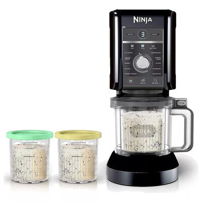 M&aacute;quina de helados Ninja CN501CO M&aacute;quina De Helados capacidad de 709mL negra 127V