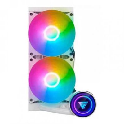 Vorago Game Factor LQG601-WH Enfriamiento L&iacute;quido 240mm RGB TDP 250W Blanco