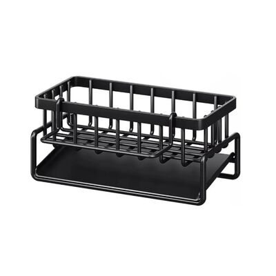 Soporte Para Esponja Fregadero Cocina Con Bandeja De Drenaje