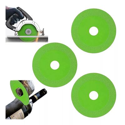 Set Disco De Corte Diamantado Para Vidrio/cer&aacute;micos/piedra 3 Pzs
