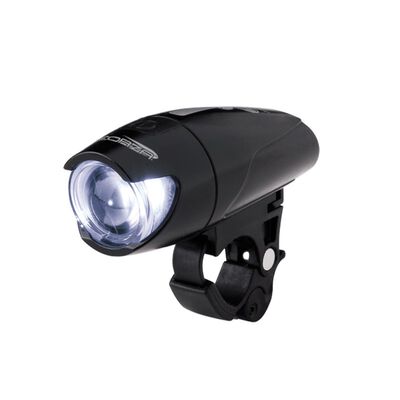 Luz Bicicleta Delantera 3 Funciones/1 Led Negro JY-180 Forza
