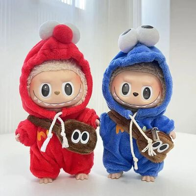 Ropa para Mu&ntilde;eco Labubu Pijamas, SET 2 OUTFITS Vestimenta para Peluche de Coleccion, No incluye Figura.