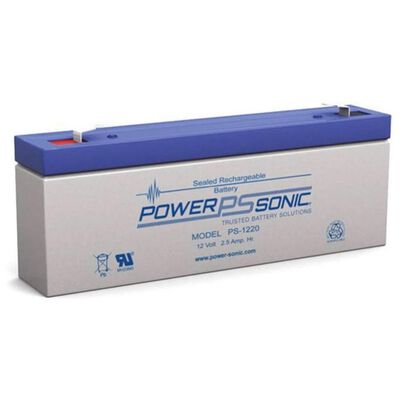 BATERIA RESPALDO POWER SONIC PS-1220 F1 12V 2.5 AH AGM
