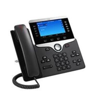 Cisco Tel&eacute;fono IP con Pantalla 5'' 8851, Al&aacute;mbrico, Altavoz, Negro/Plata