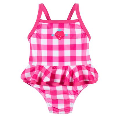 Traje de ba&ntilde;o Gerber 1 pieza rosa fresa