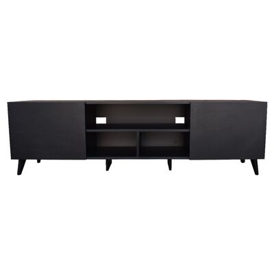 Mueble para TV de 80" Europa Moderno y Minimalista Hogare Negro