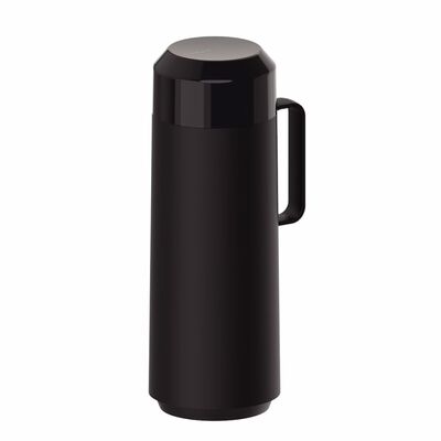 Jarra Termo Tramontina 61637/503 Exata 1 Litro Pl&aacute;stico Negro ENDY1.