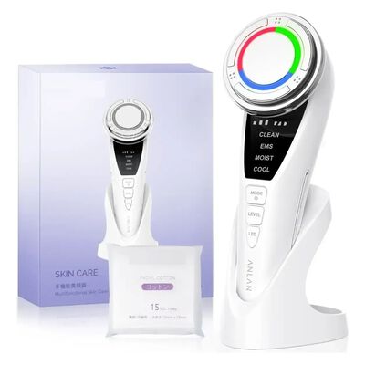Electroestimulador Facial Multifuncional Ultras&oacute;nico BLANCO