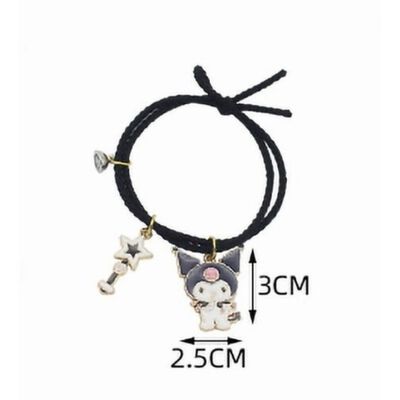 Pulsera My Melody + Kuromi Duo Magenitica Parejas Amistad