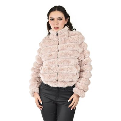 Chamarra de peluche /Juvenil, 7121 (Rosa)