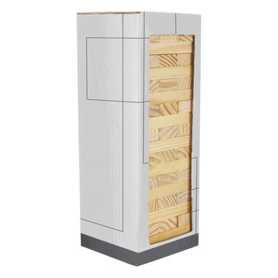 Torre de bloques promocional de madera-Zinder